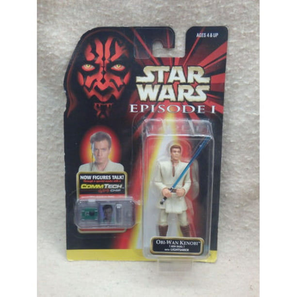 Episode 1 Obi-Wan Kenobi Jedi Duel Action Figure for sale online Hasbro Star Wars